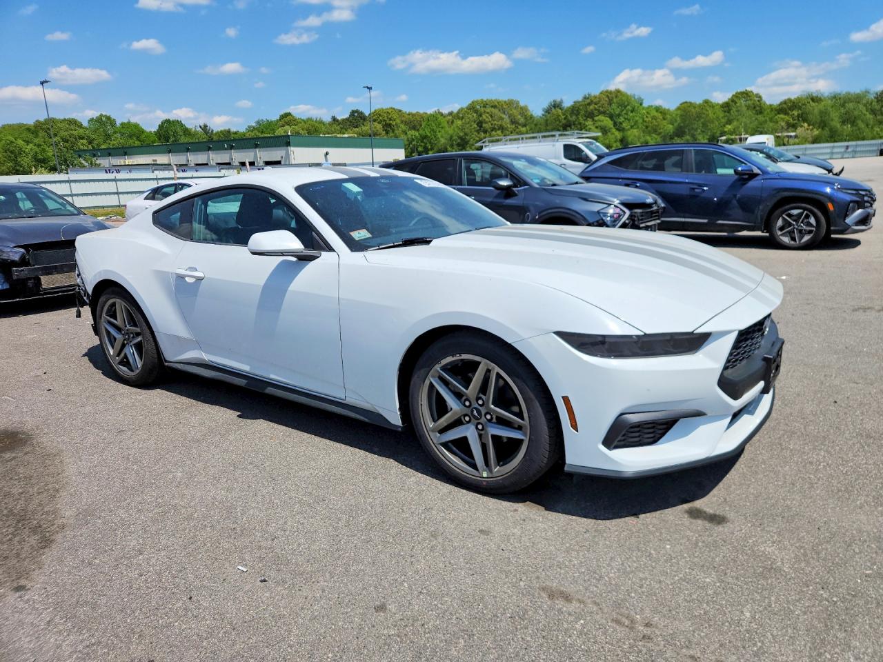 2026 Ford Mustang White vin: 1FA6P8TH3T5117669