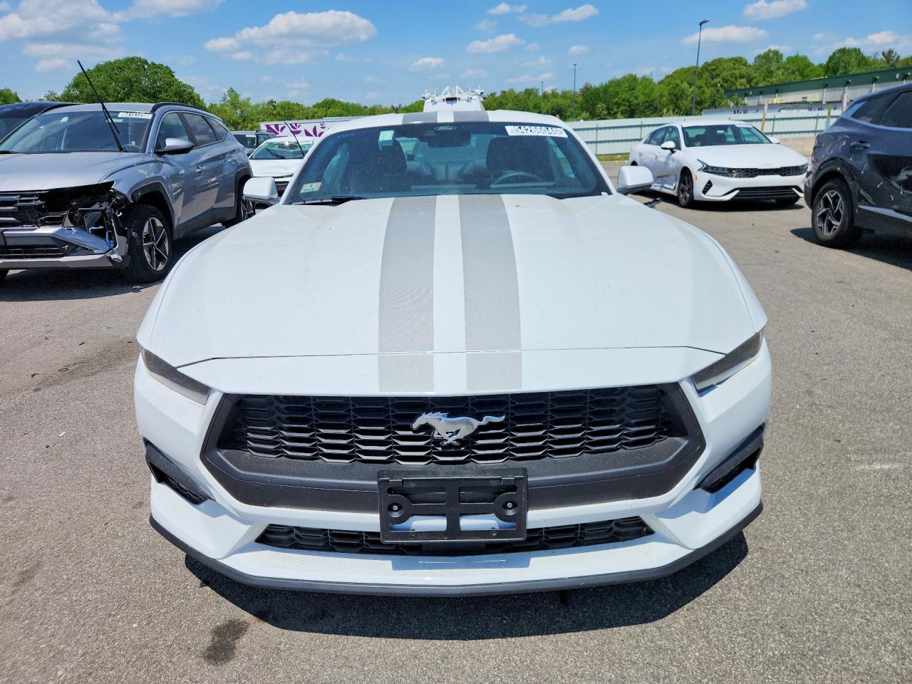 2026 Ford Mustang White vin: 1FA6P8TH3T5117669