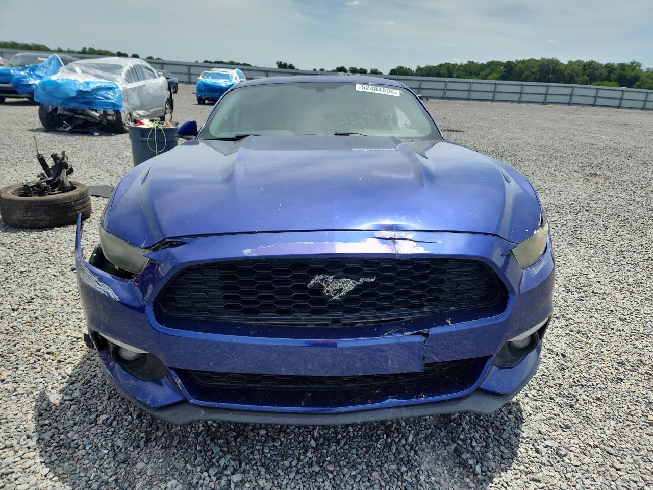 2015 Ford Mustang Blue vin: 1FA6P8TH4F5304701