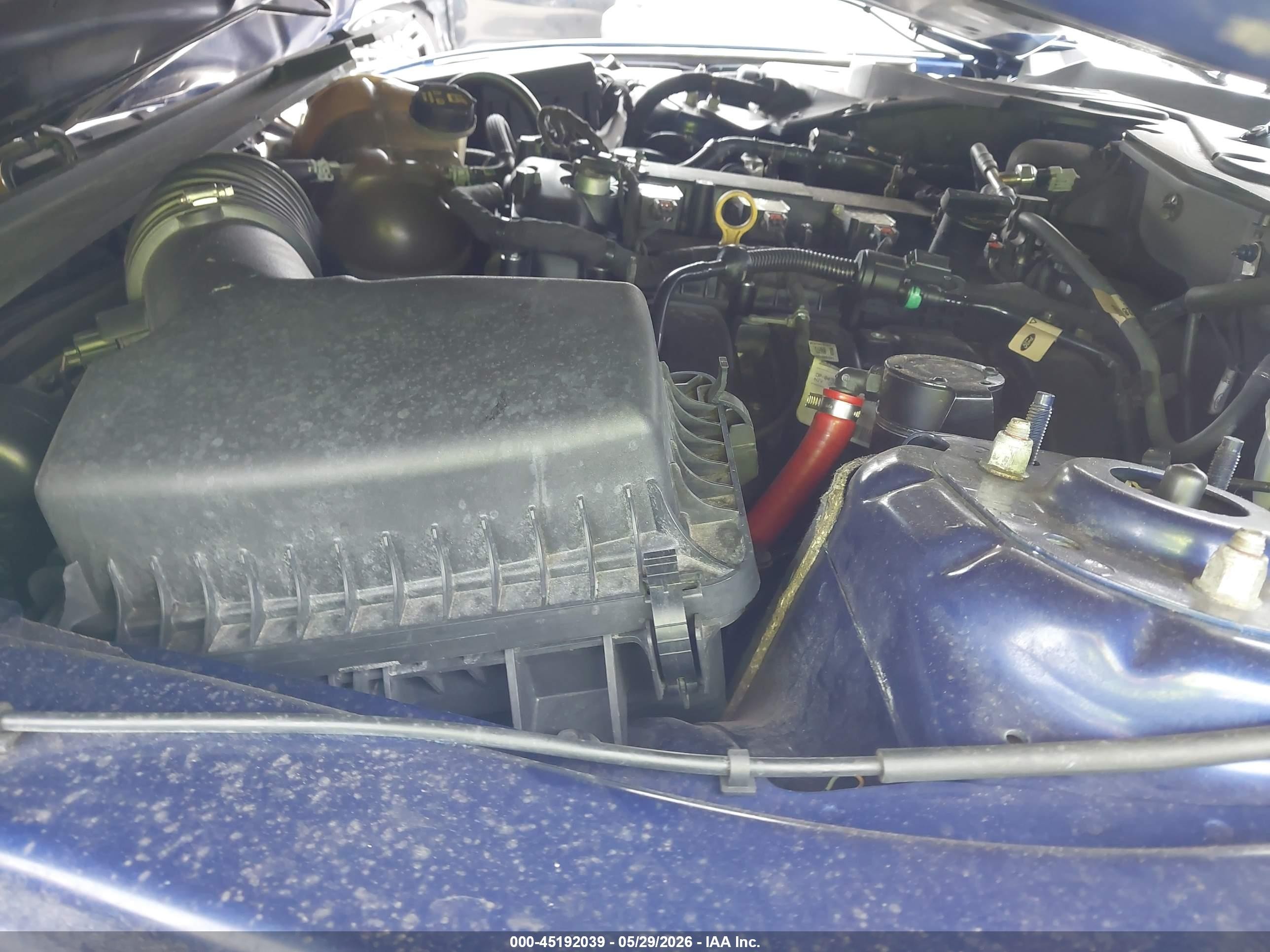 2015 Ford Mustang Ecoboost Blue vin: 1FA6P8TH4F5325600