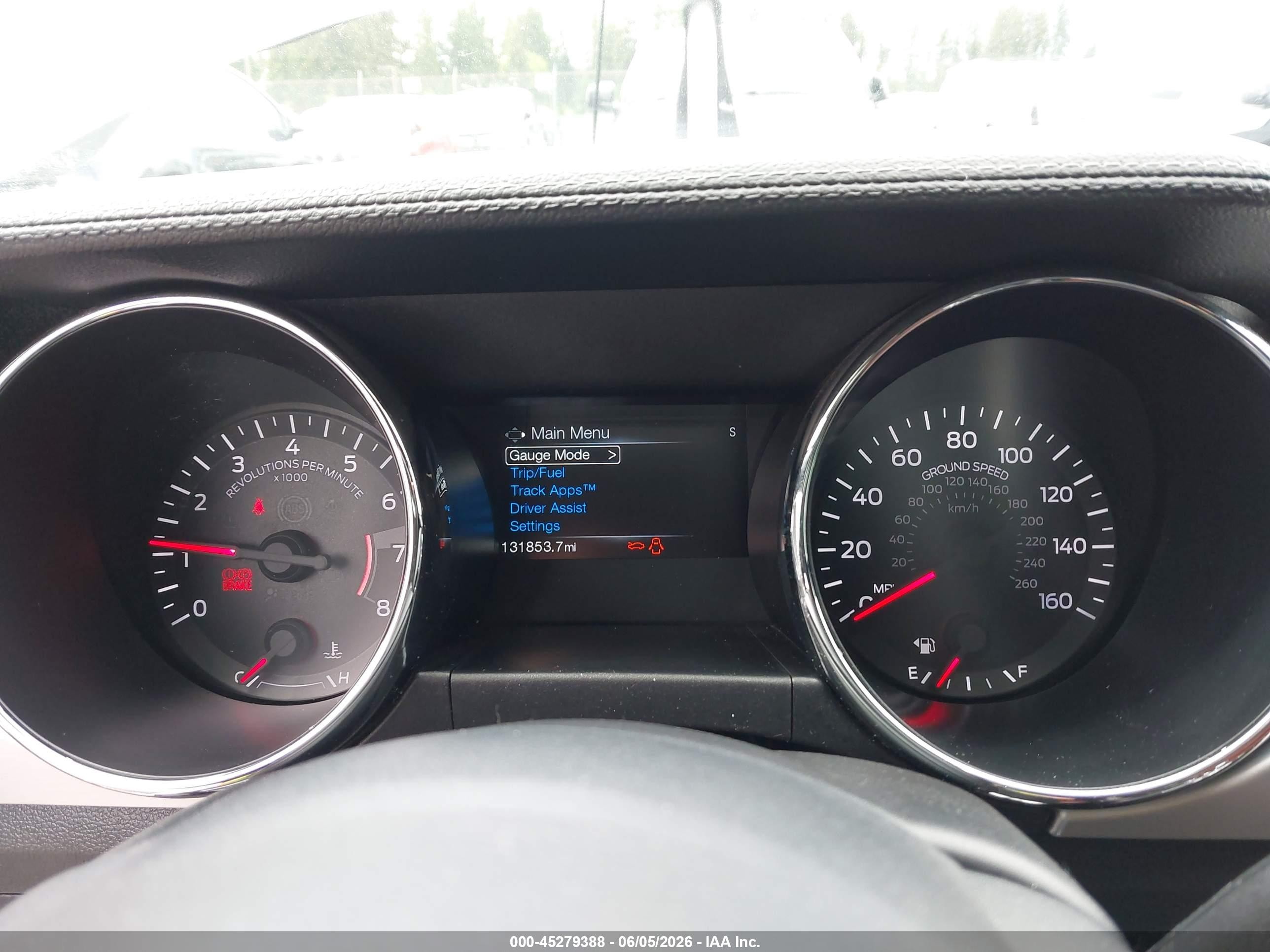 2015 Ford Mustang Ecoboost White vin: 1FA6P8TH4F5335866
