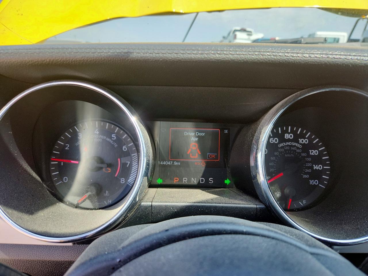 2015 Ford Mustang Yellow vin: 1FA6P8TH4F5338461