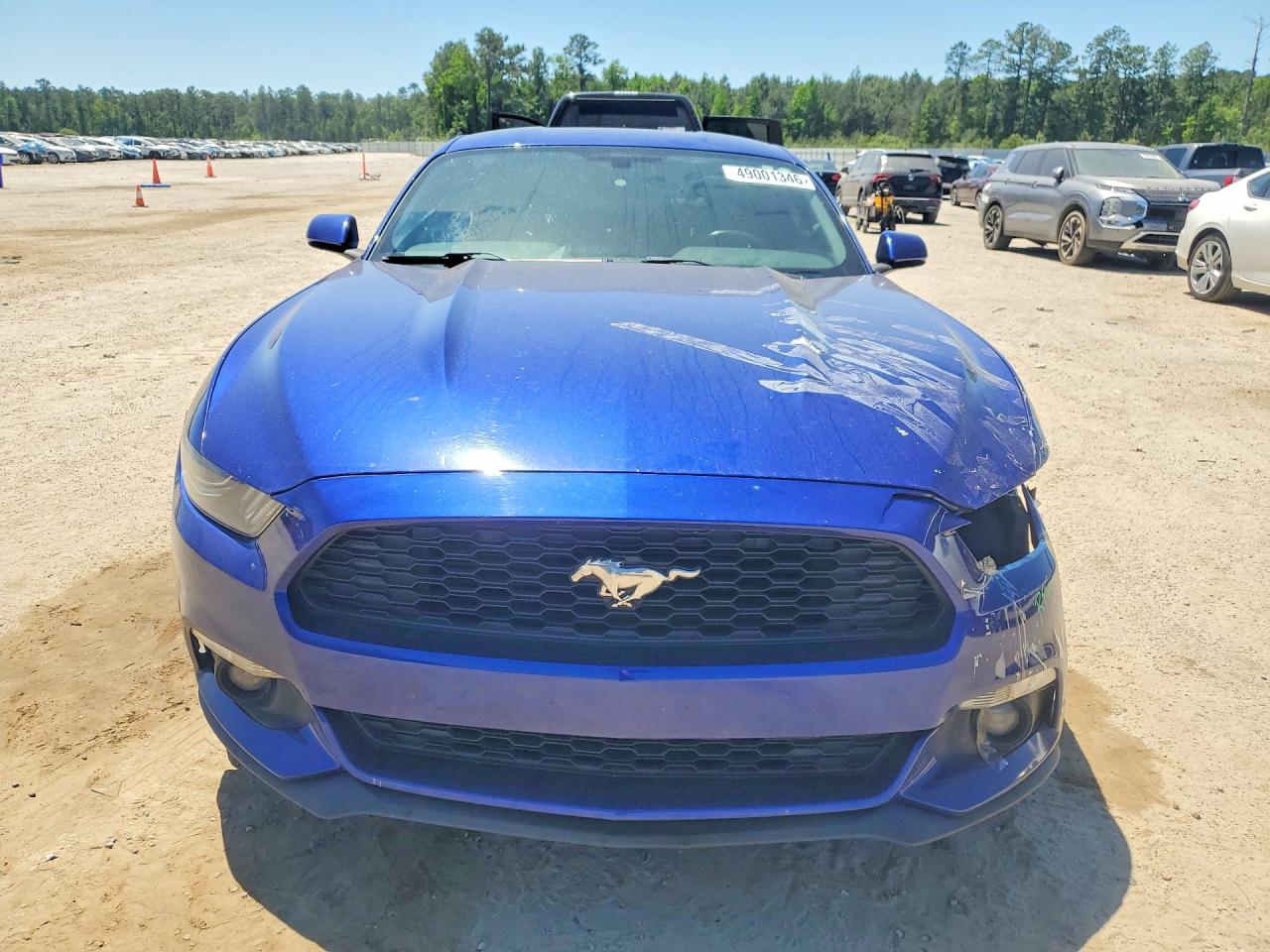 2015 Ford Mustang Blue vin: 1FA6P8TH4F5361058