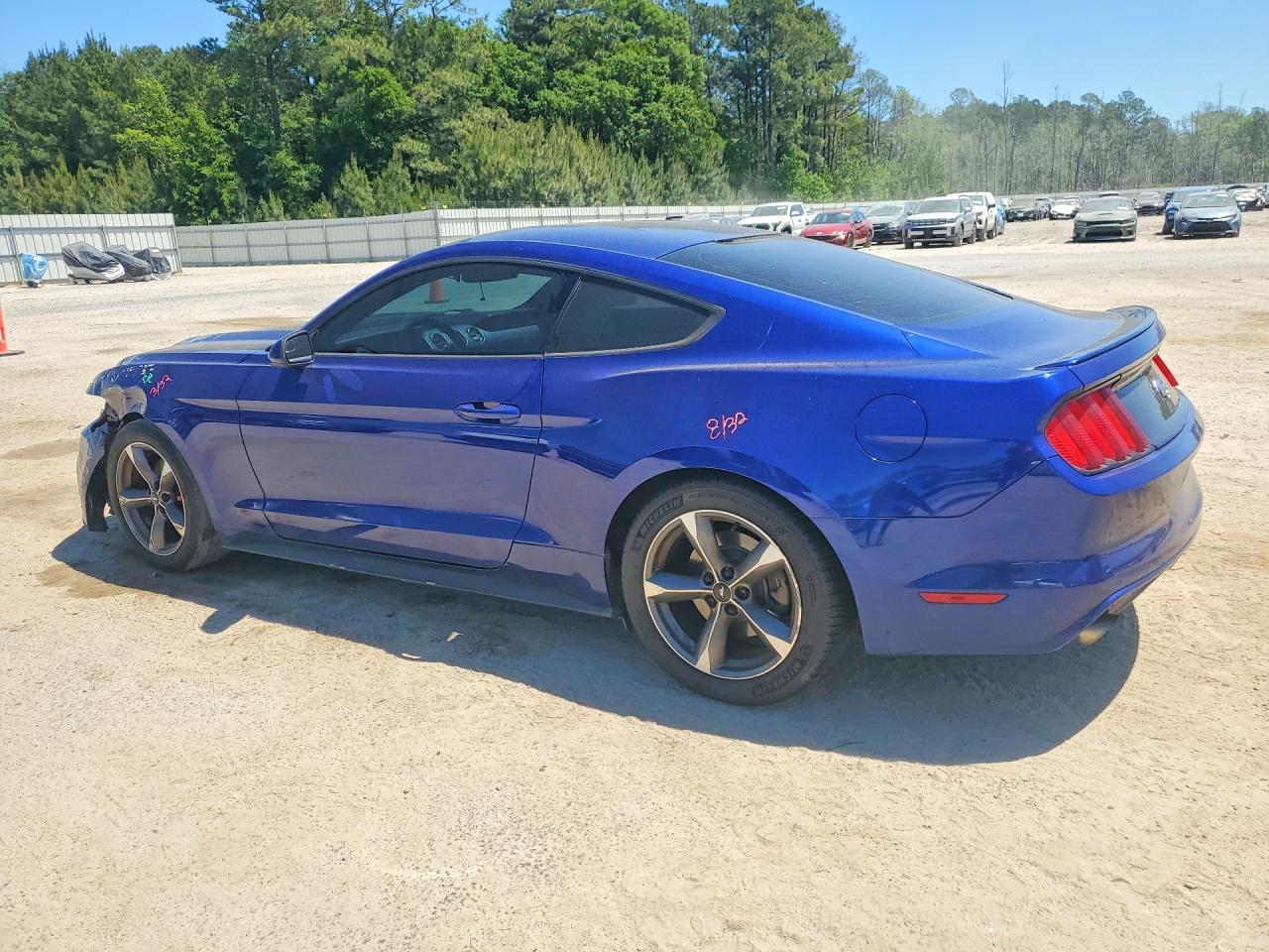 2015 Ford Mustang Blue vin: 1FA6P8TH4F5361058