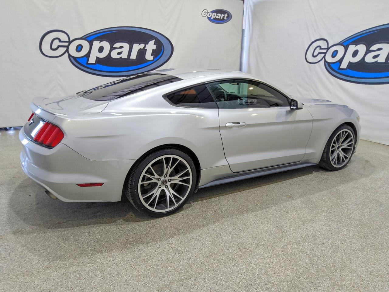 2015 Ford Mustang Gray vin: 1FA6P8TH4F5400070