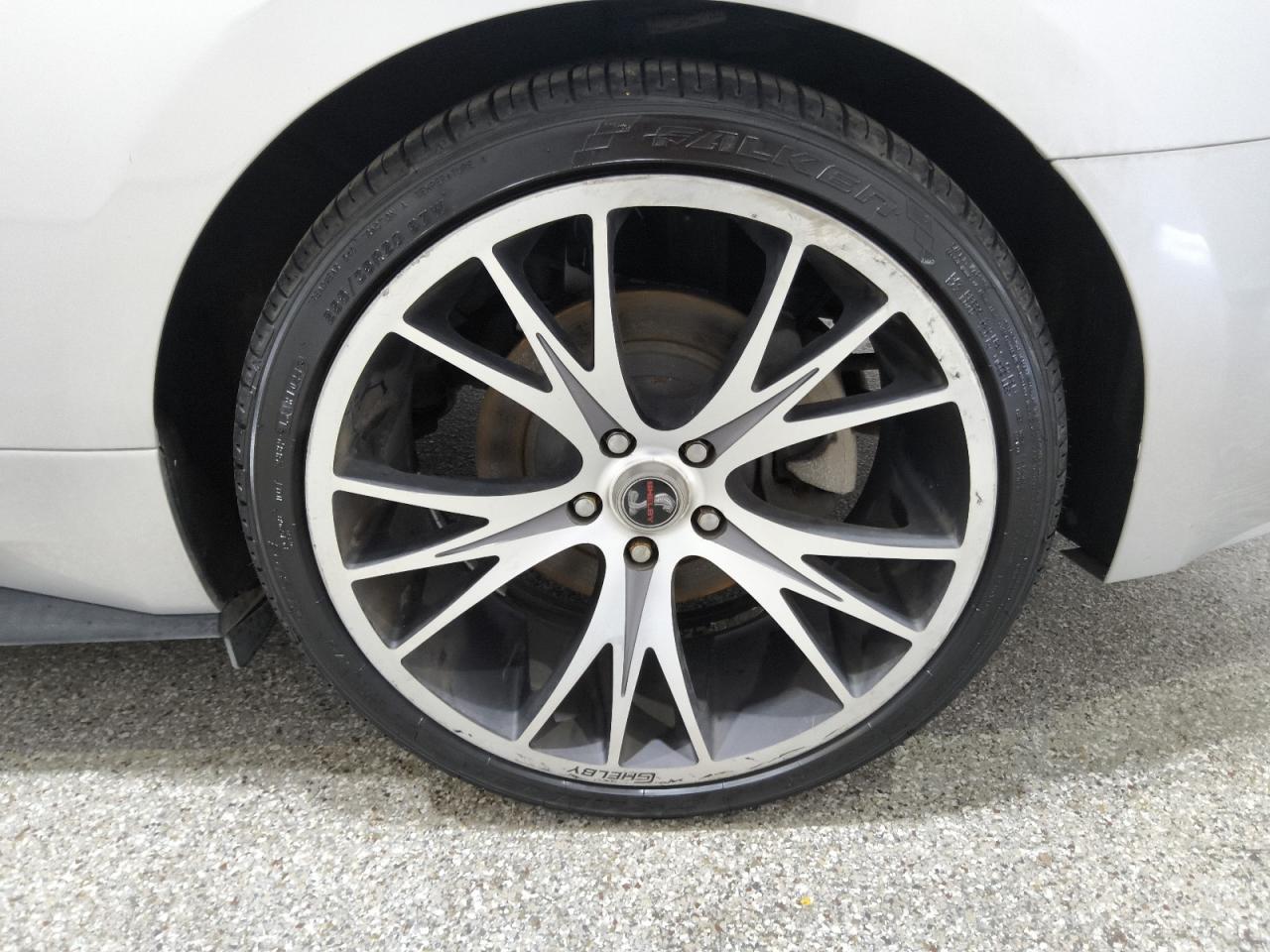 2015 Ford Mustang Gray vin: 1FA6P8TH4F5400070 Damage: Left Rear Wheel, Chipped, 3