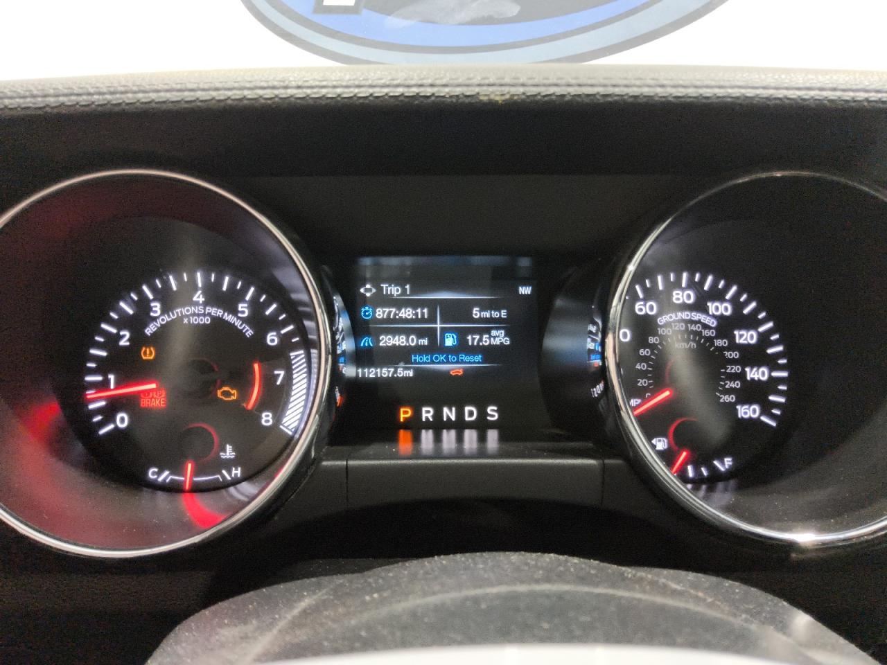 2015 Ford Mustang Gray vin: 1FA6P8TH4F5400070 Damage: Warning Light - Engine, On, Unacceptable