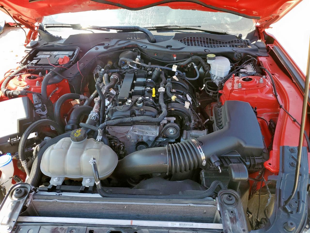 2022 Ford Mustang Красный vin: 1FA6P8TH4N5145984
