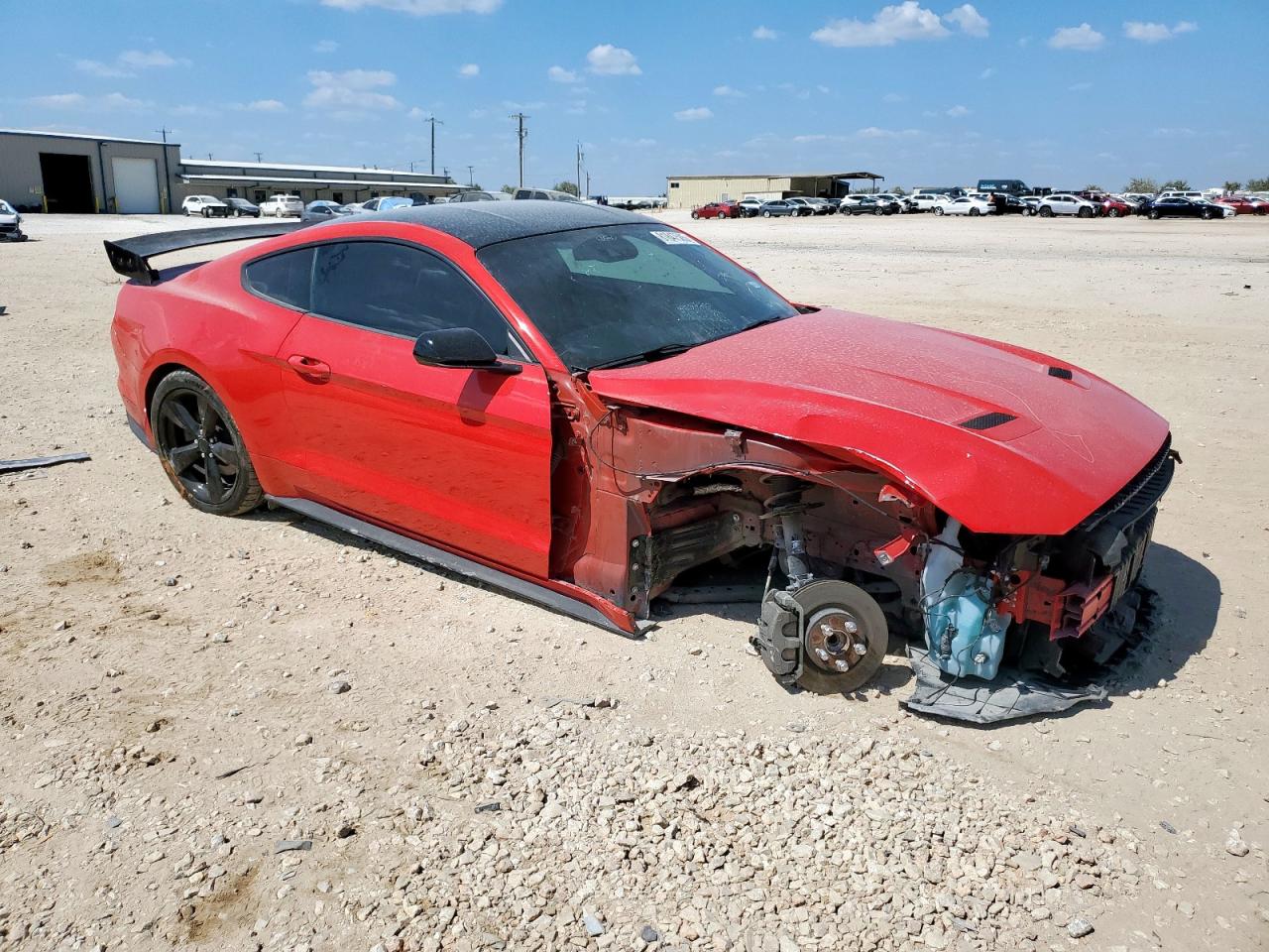 2022 Ford Mustang Красный vin: 1FA6P8TH4N5145984