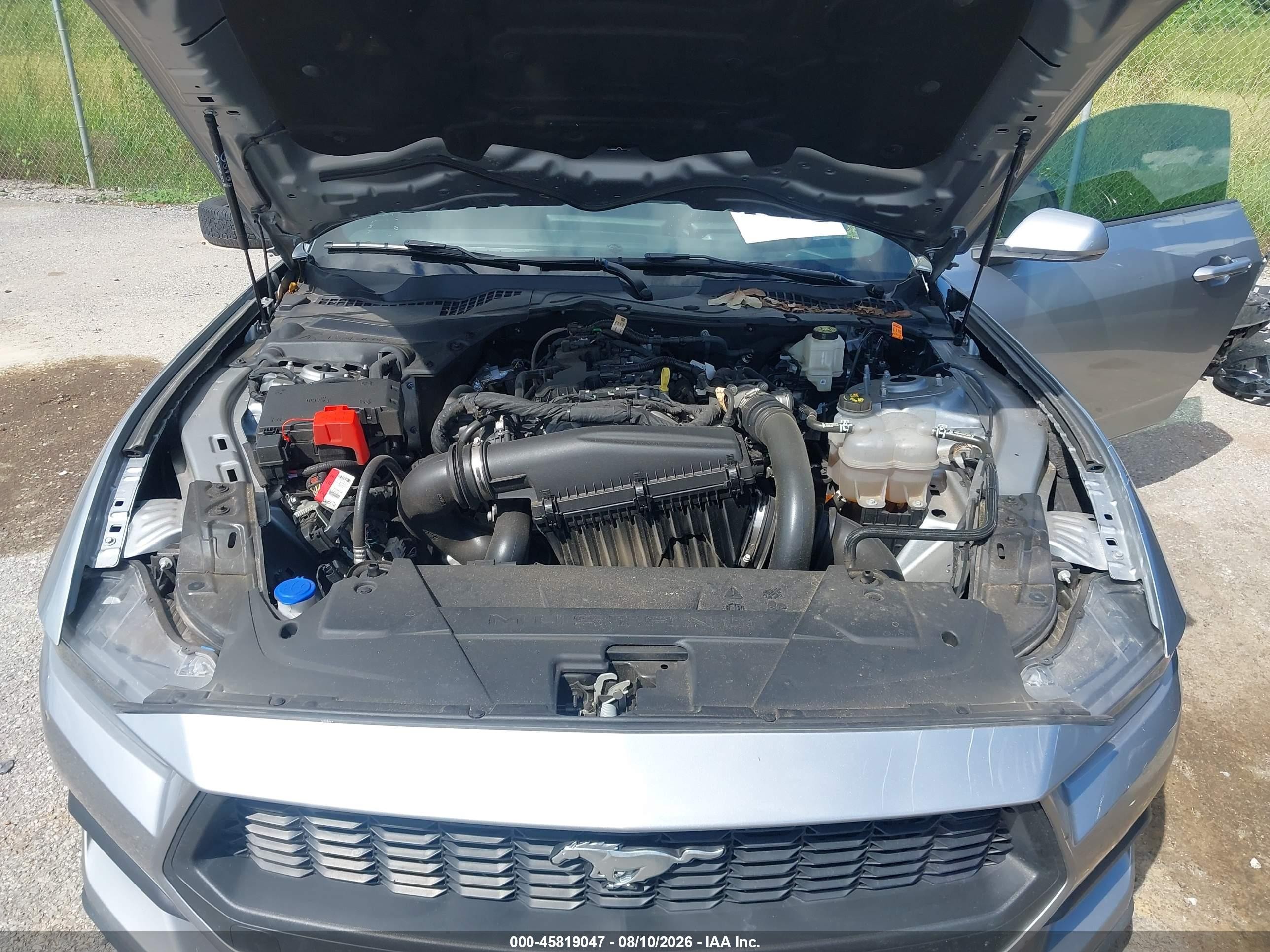 2025 Ford Mustang Ecoboost Fastback Серебряный vin: 1FA6P8TH4S5118117