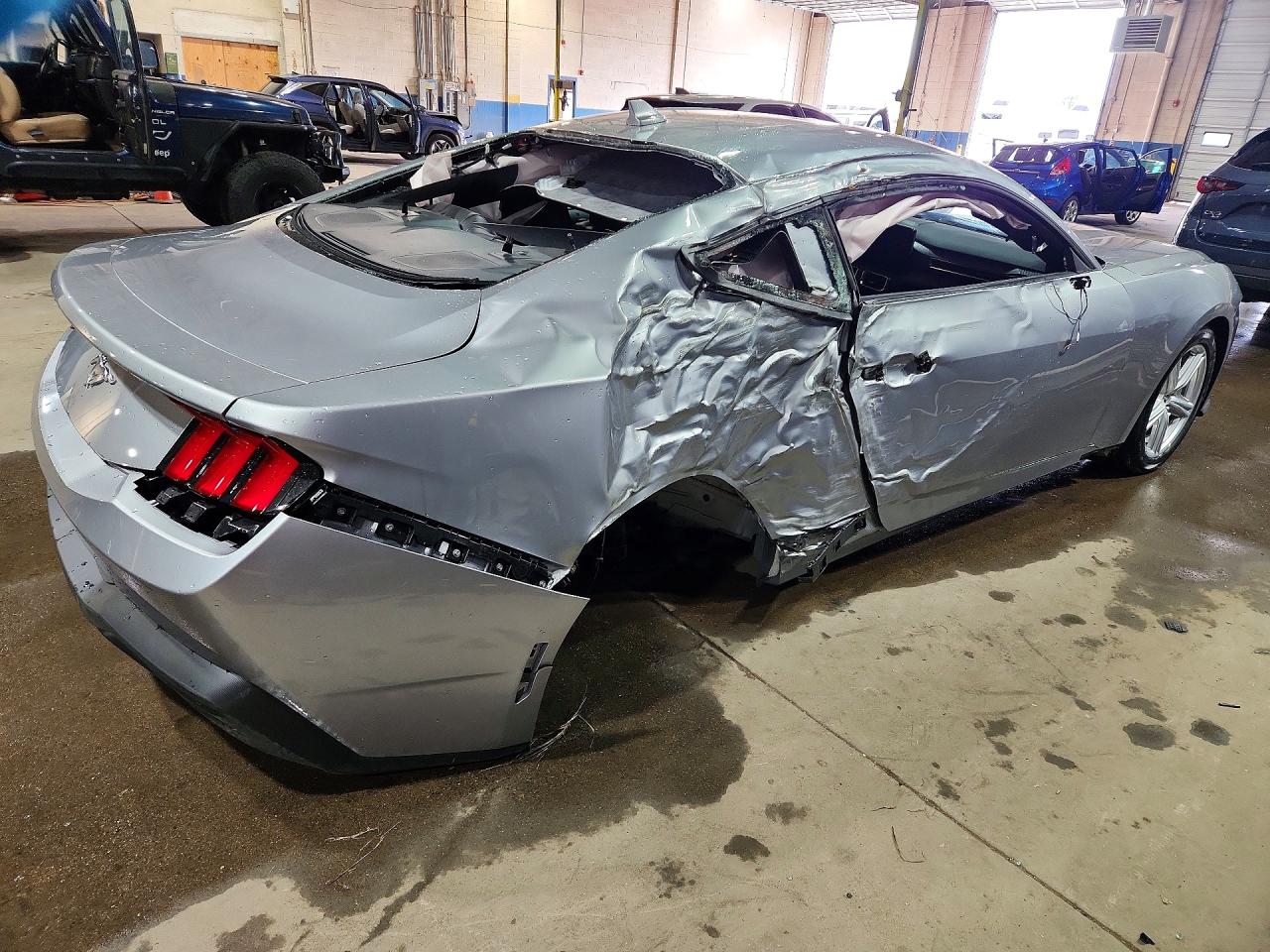 2026 Ford Mustang Silver vin: 1FA6P8TH4T5120547