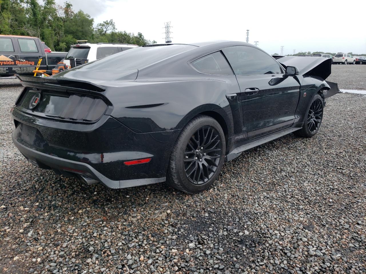 2015 Ford Mustang Черный vin: 1FA6P8TH5F5307106