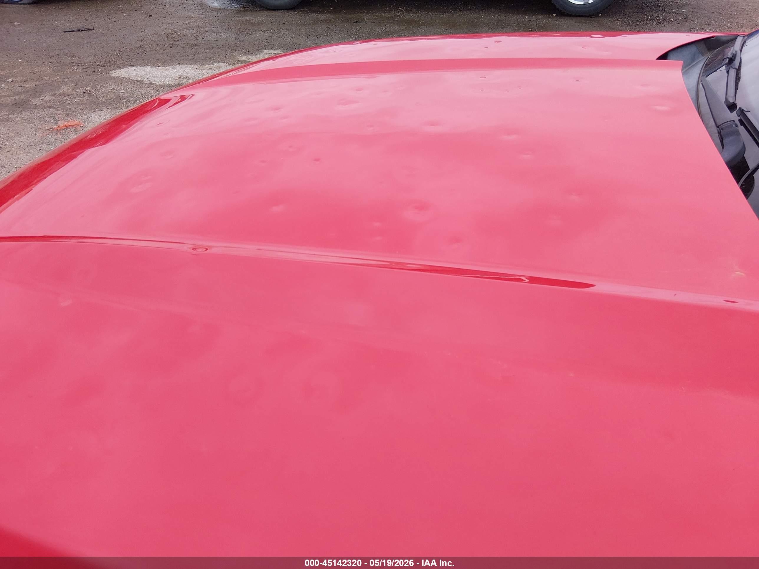 2015 Ford Mustang Ecoboost Red vin: 1FA6P8TH5F5318770