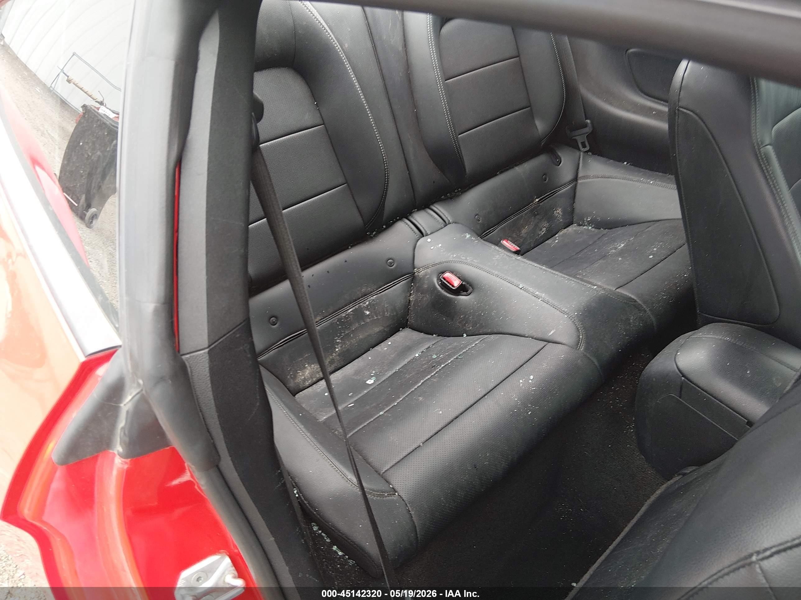 2015 Ford Mustang Ecoboost Red vin: 1FA6P8TH5F5318770