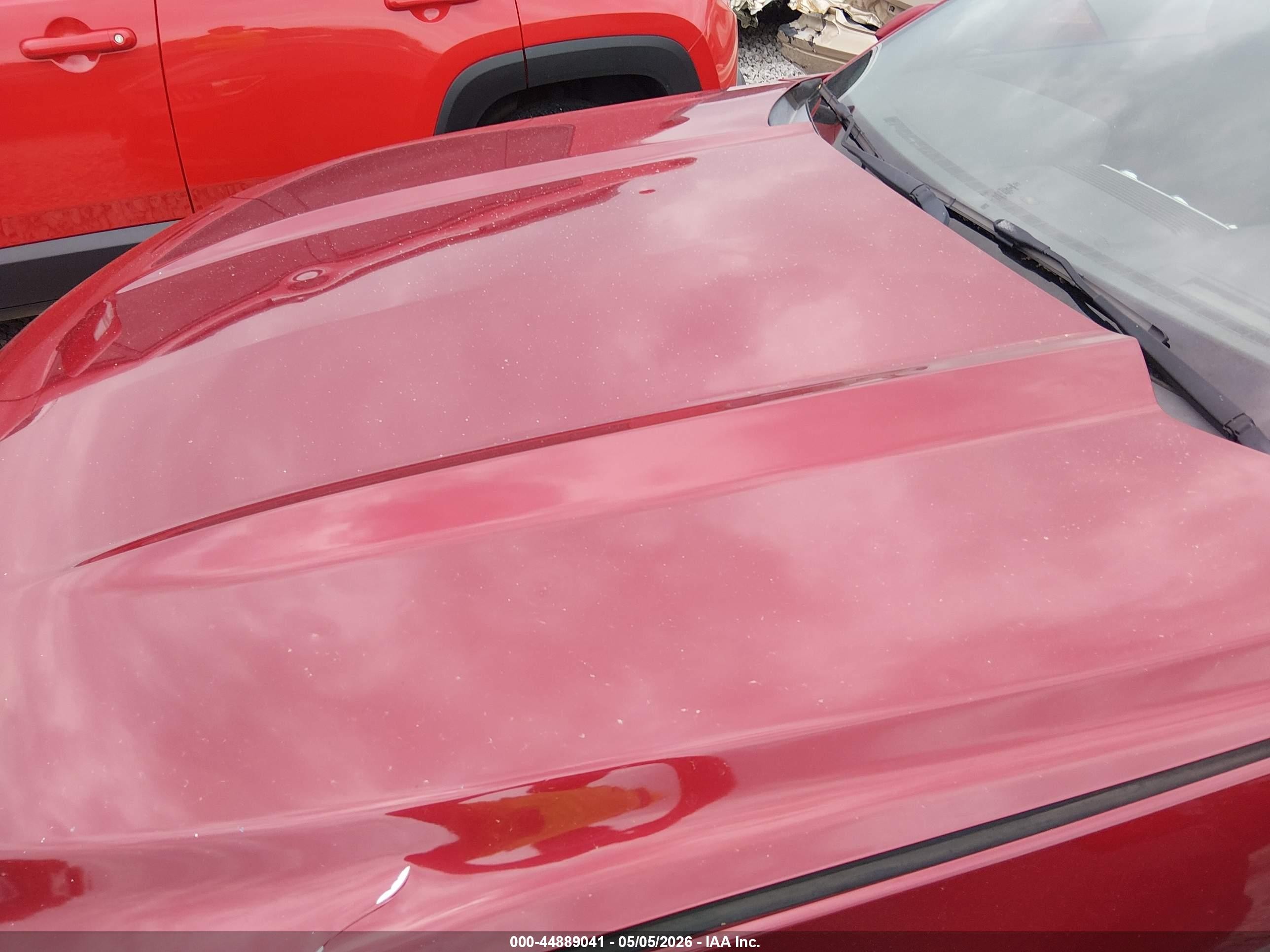 2015 Ford Mustang Ecoboost Red vin: 1FA6P8TH5F5346861