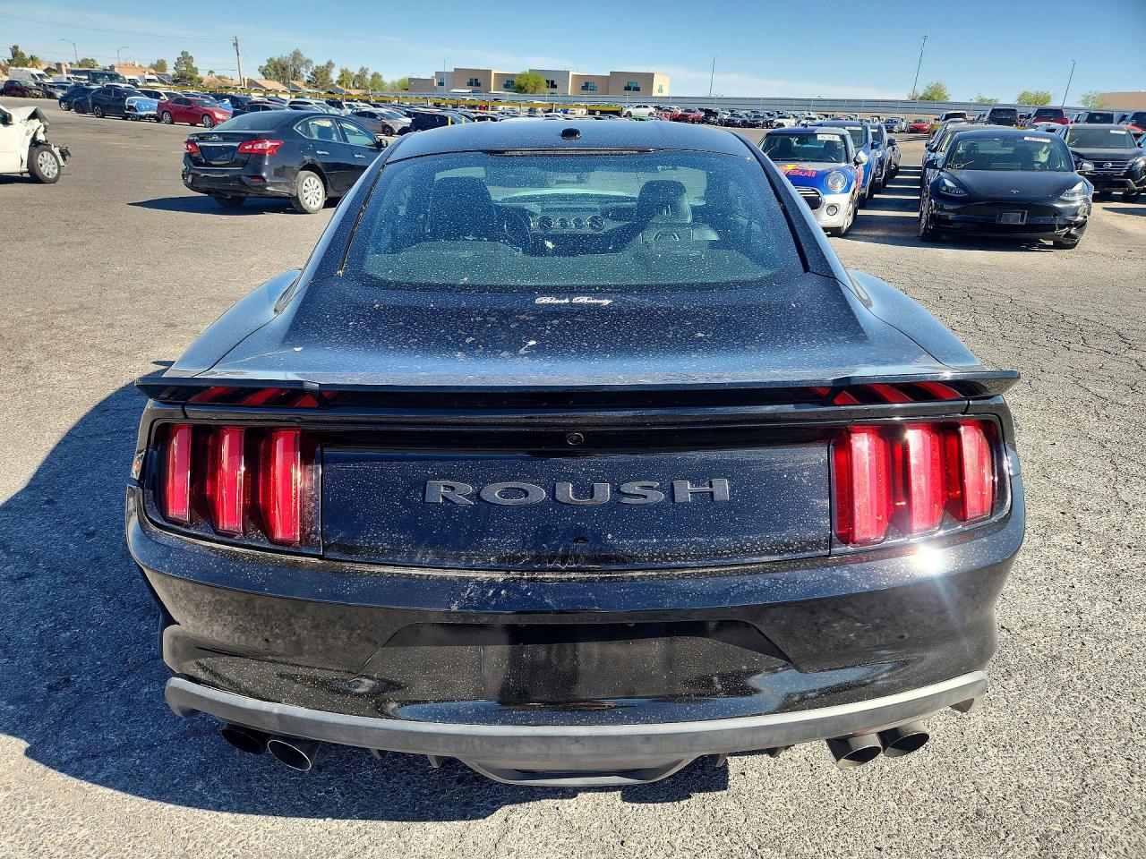 2015 Ford Mustang Black vin: 1FA6P8TH5F5356628