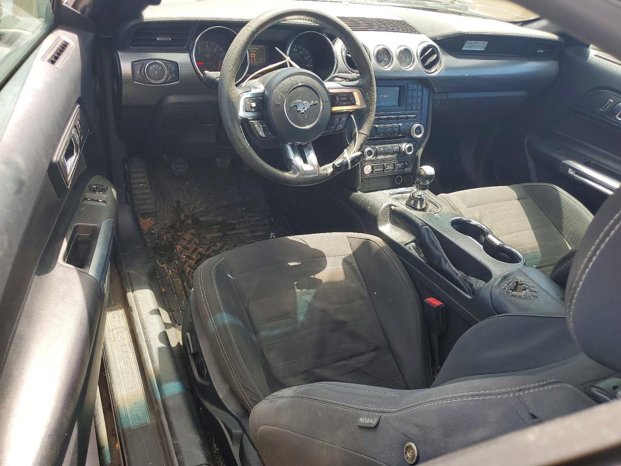2015 Ford Mustang Черный vin: 1FA6P8TH5F5366978