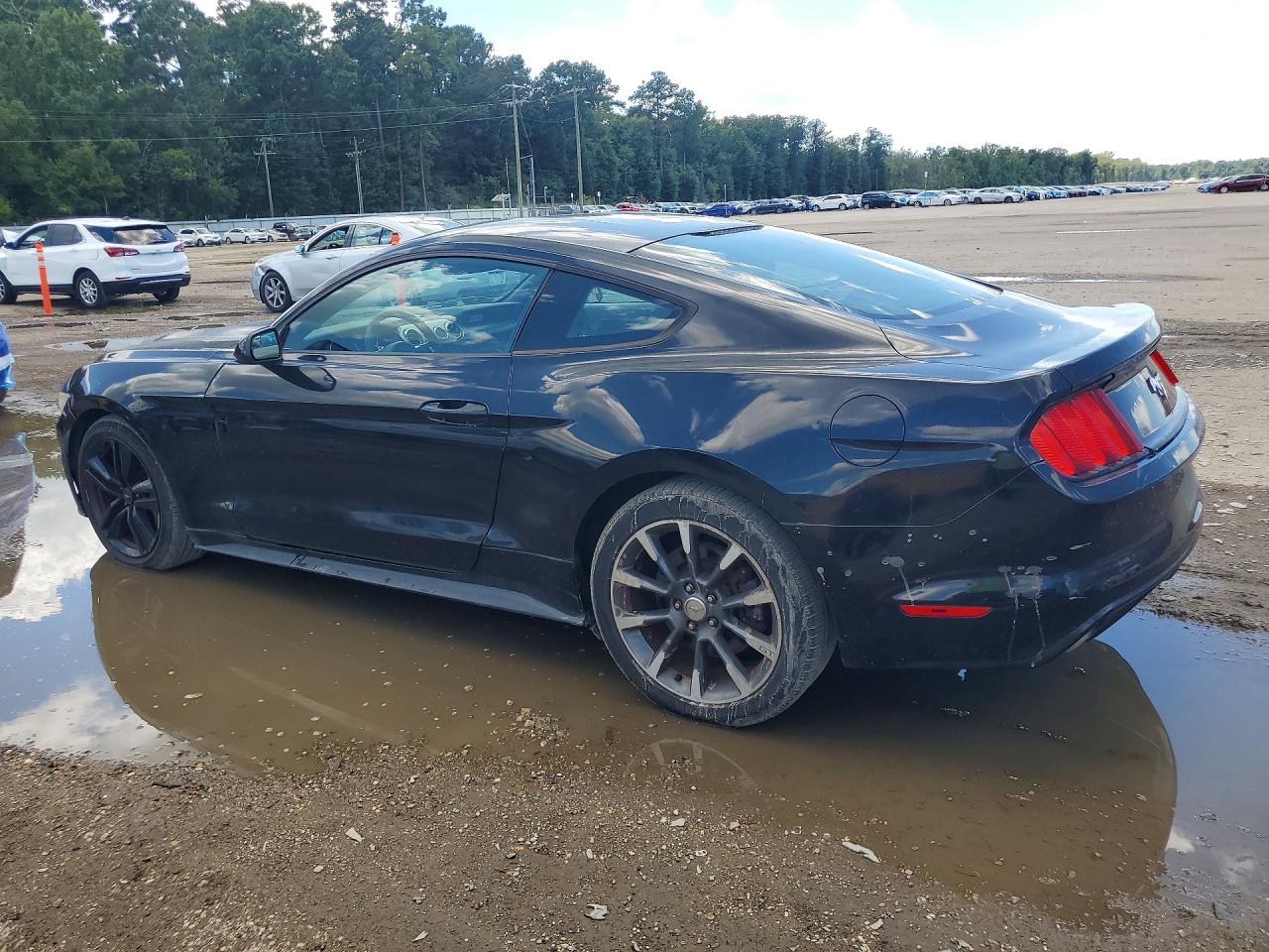 2015 Ford Mustang Черный vin: 1FA6P8TH5F5366978