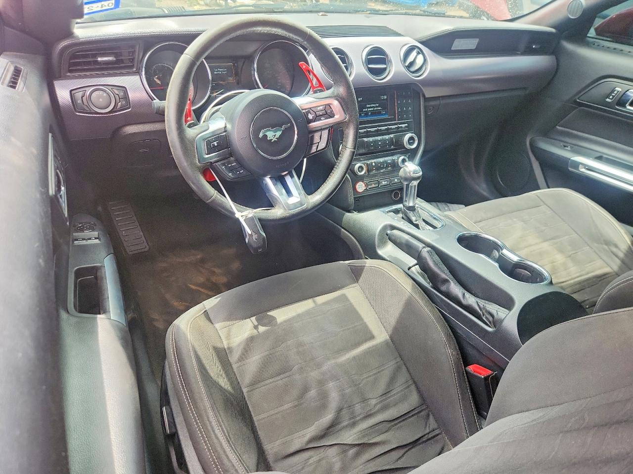 2015 Ford Mustang Burgundy vin: 1FA6P8TH5F5376829