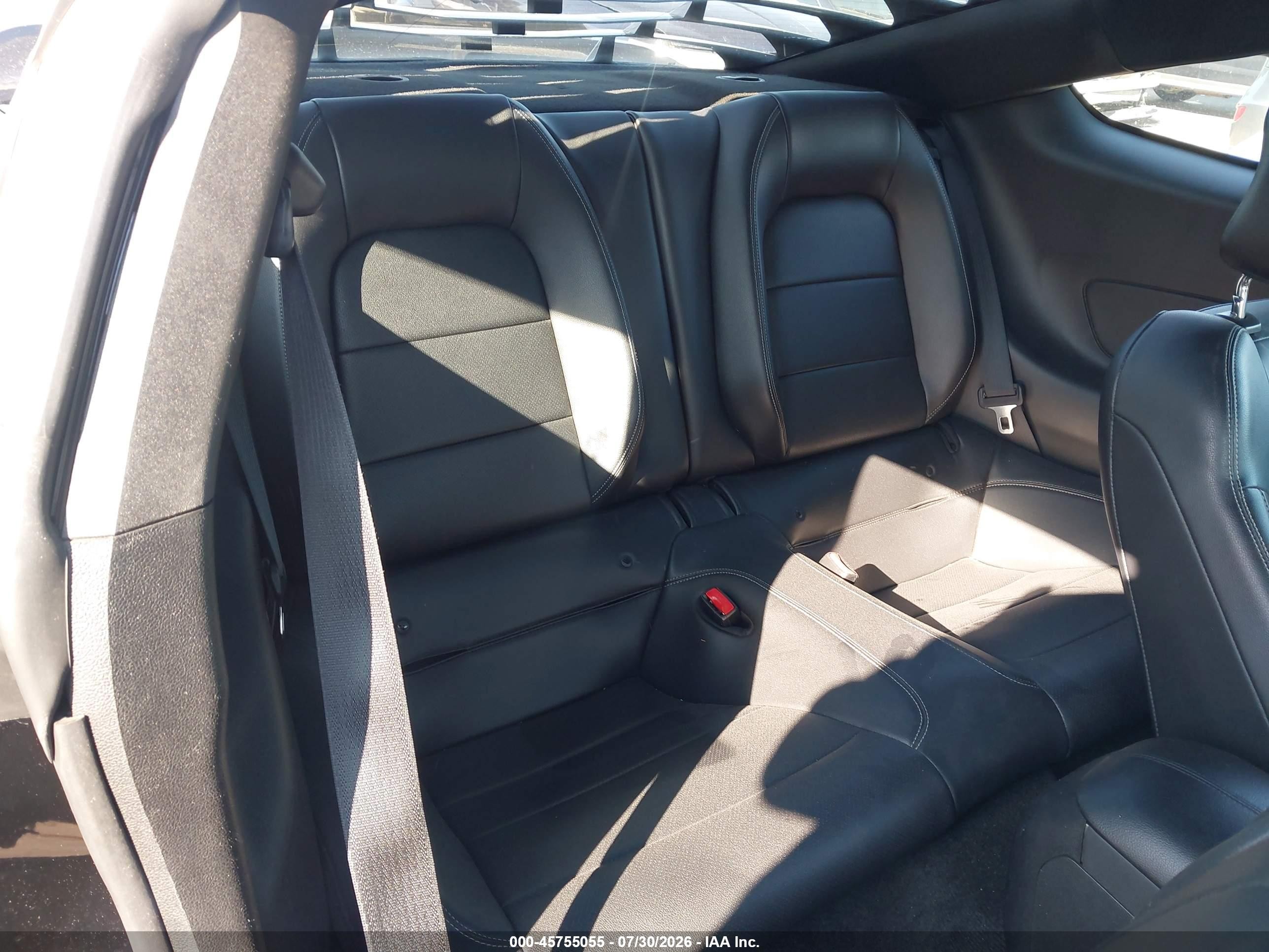 2015 Ford Mustang Ecoboost Black vin: 1FA6P8TH5F5377916