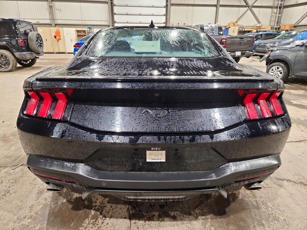 2024 Ford Mustang Black vin: 1FA6P8TH5R5104074