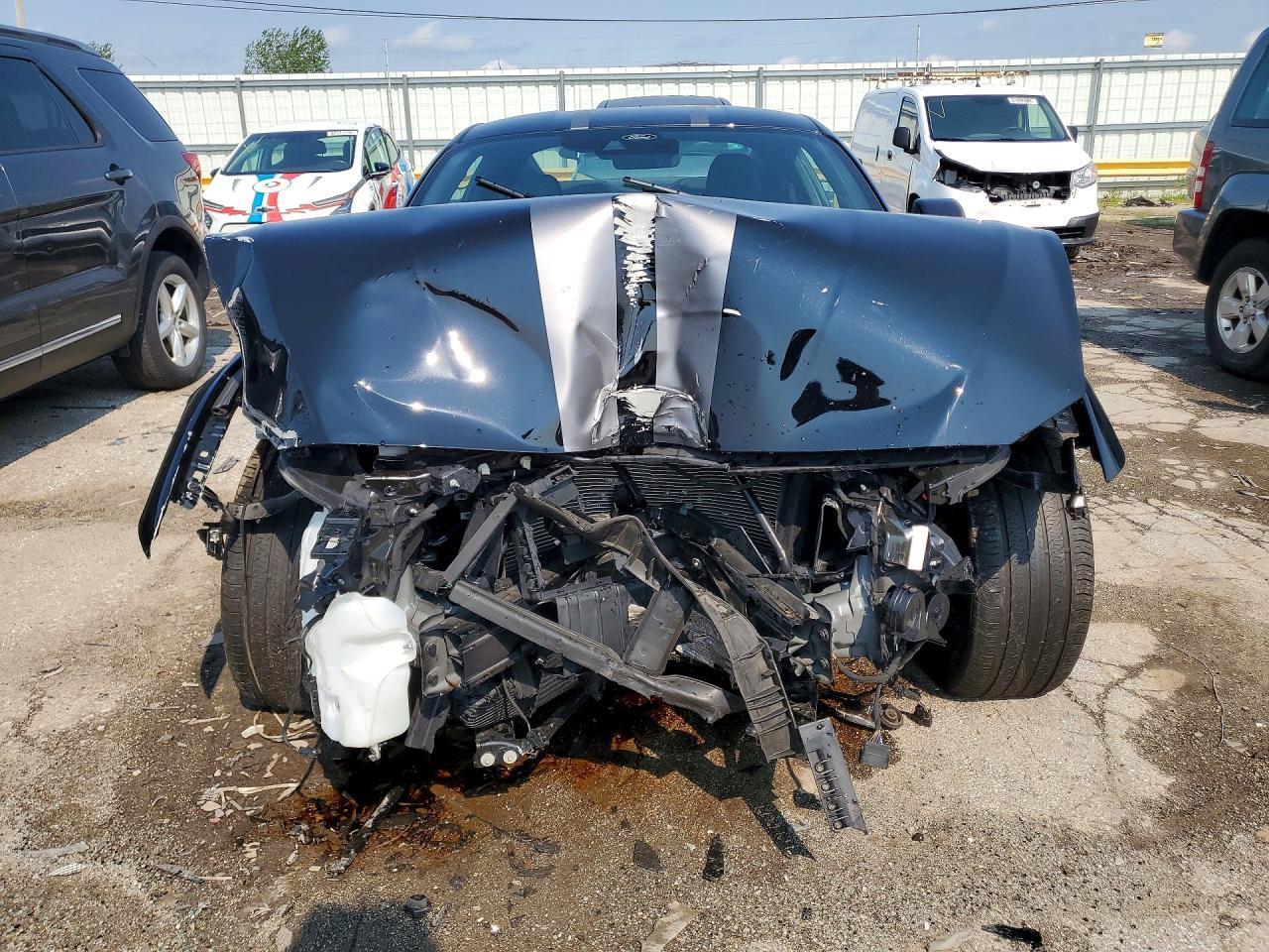2024 Ford Mustang Black vin: 1FA6P8TH5R5138113