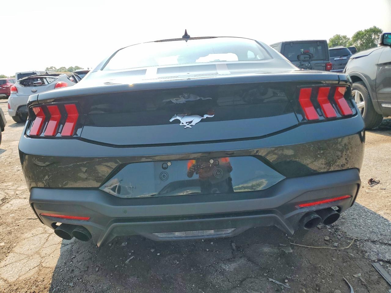 2024 Ford Mustang Black vin: 1FA6P8TH5R5138113