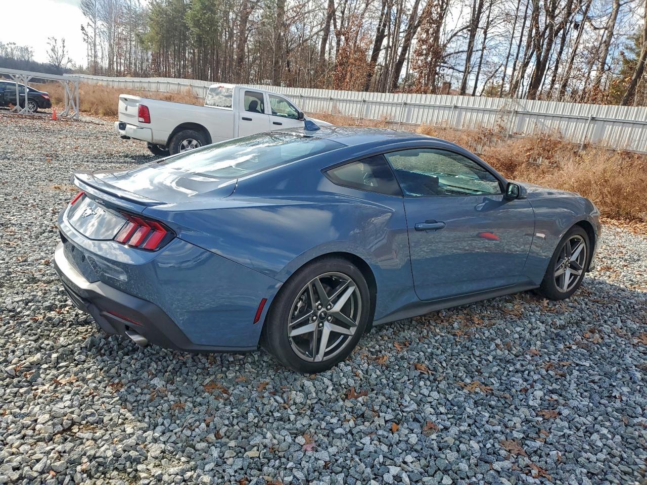 2024 Ford Mustang Blue vin: 1FA6P8TH5R5146342