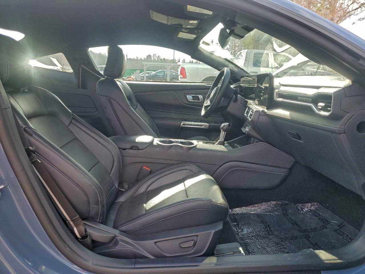 2024 Ford Mustang Blue vin: 1FA6P8TH5R5146342