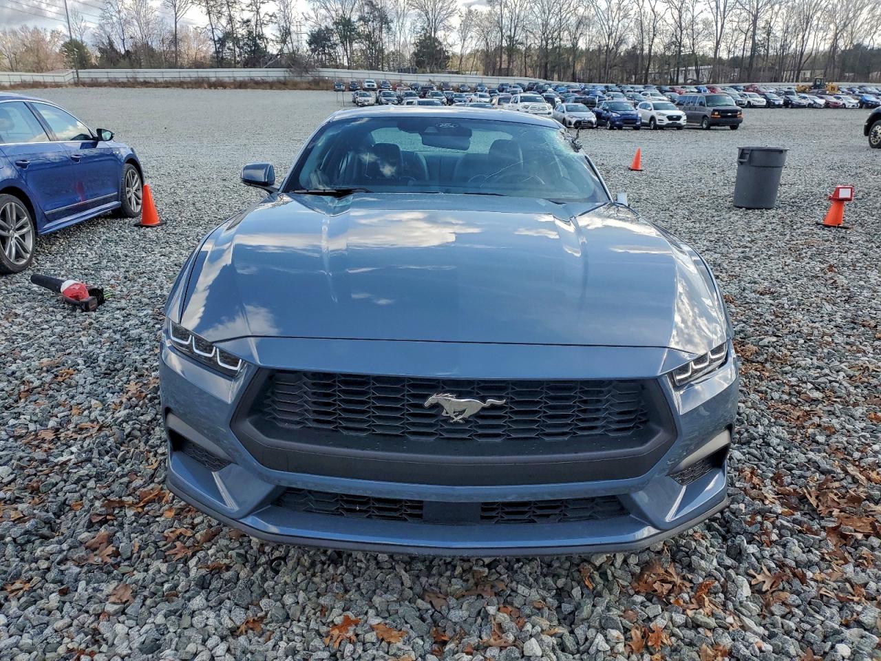 2024 Ford Mustang Blue vin: 1FA6P8TH5R5146342
