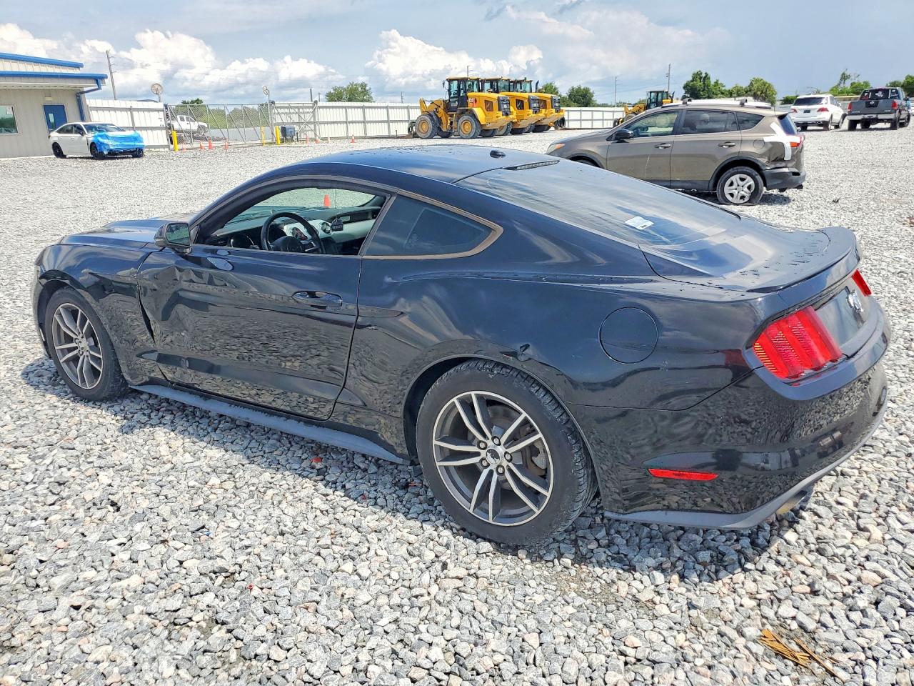 2015 Ford Mustang Black vin: 1FA6P8TH6F5315943