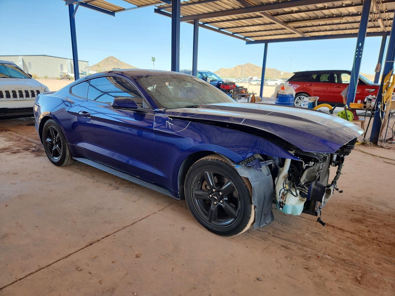2015 Ford Mustang Blue vin: 1FA6P8TH6F5322858