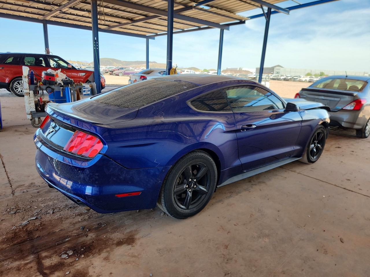 2015 Ford Mustang Blue vin: 1FA6P8TH6F5322858