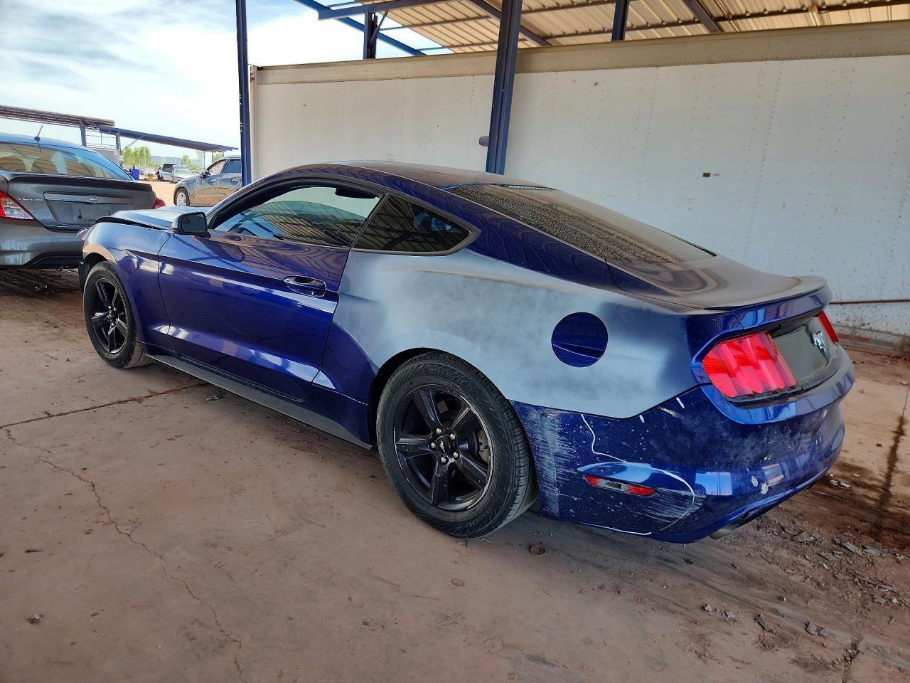 2015 Ford Mustang Blue vin: 1FA6P8TH6F5322858