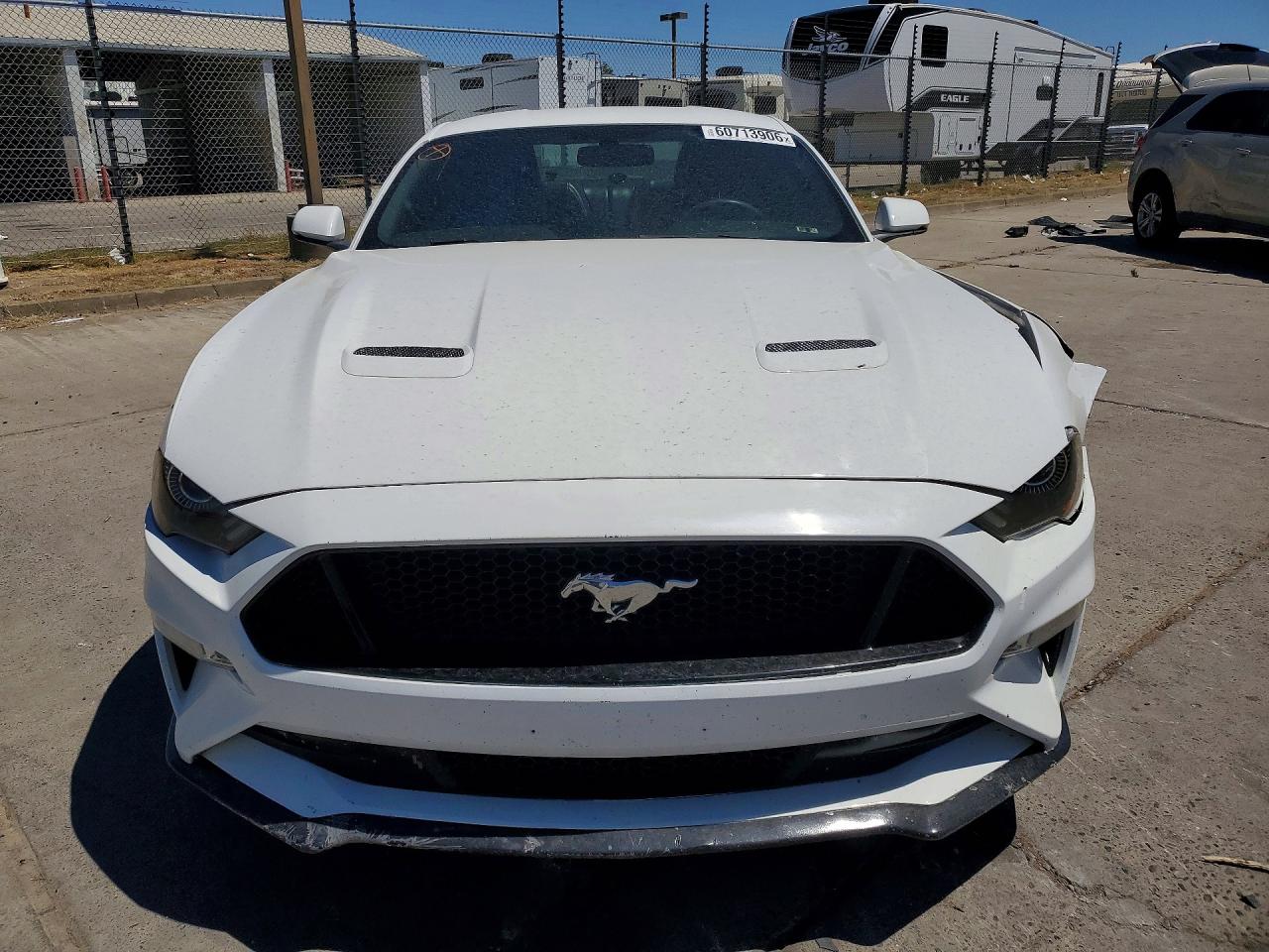 2015 Ford Mustang White vin: 1FA6P8TH6F5338803