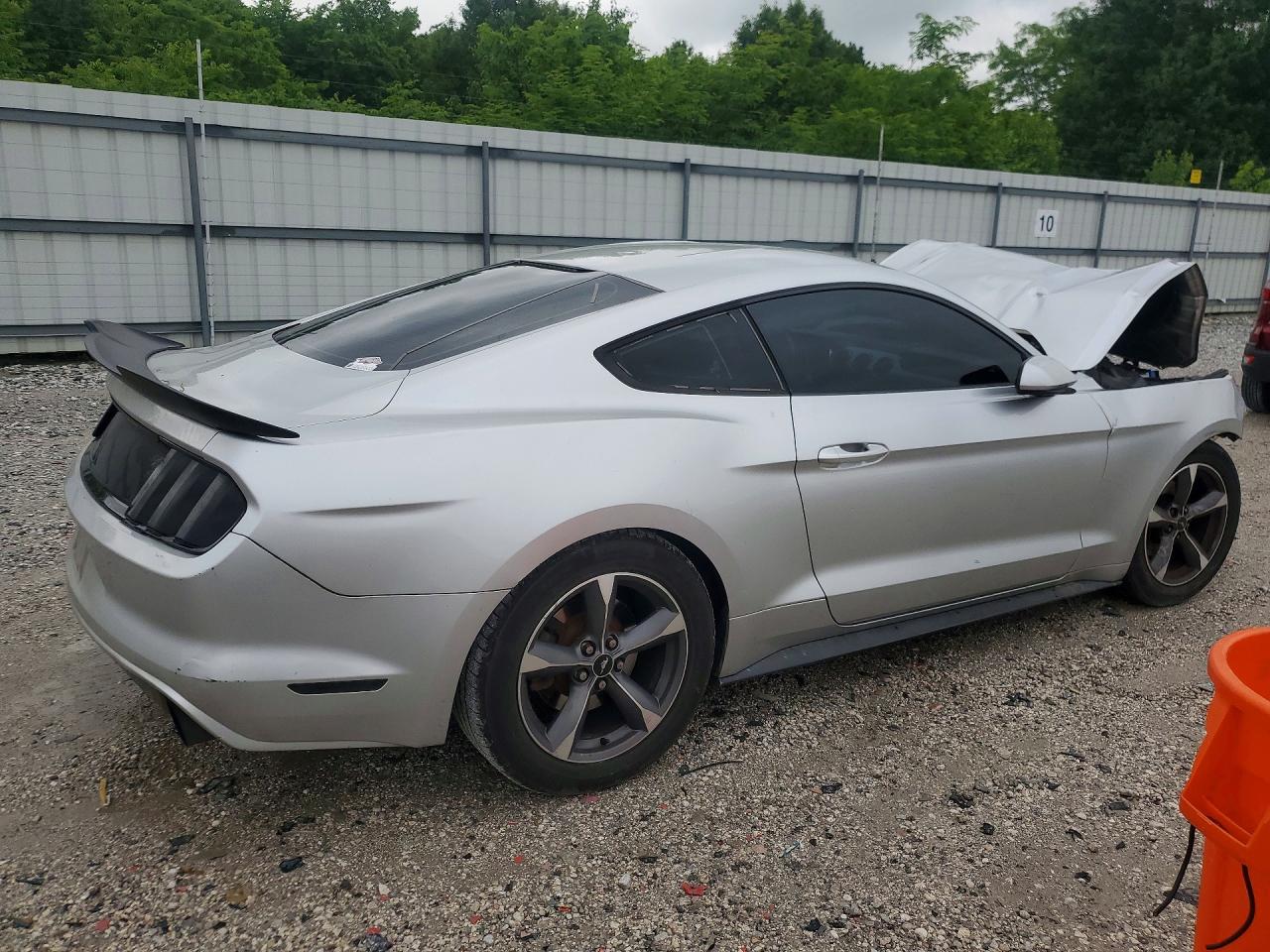 2015 Ford Mustang Silver vin: 1FA6P8TH6F5368318
