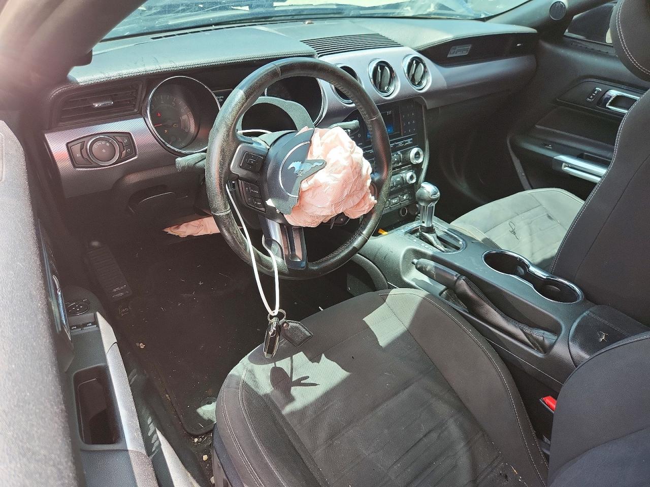 2015 Ford Mustang Black vin: 1FA6P8TH6F5373549