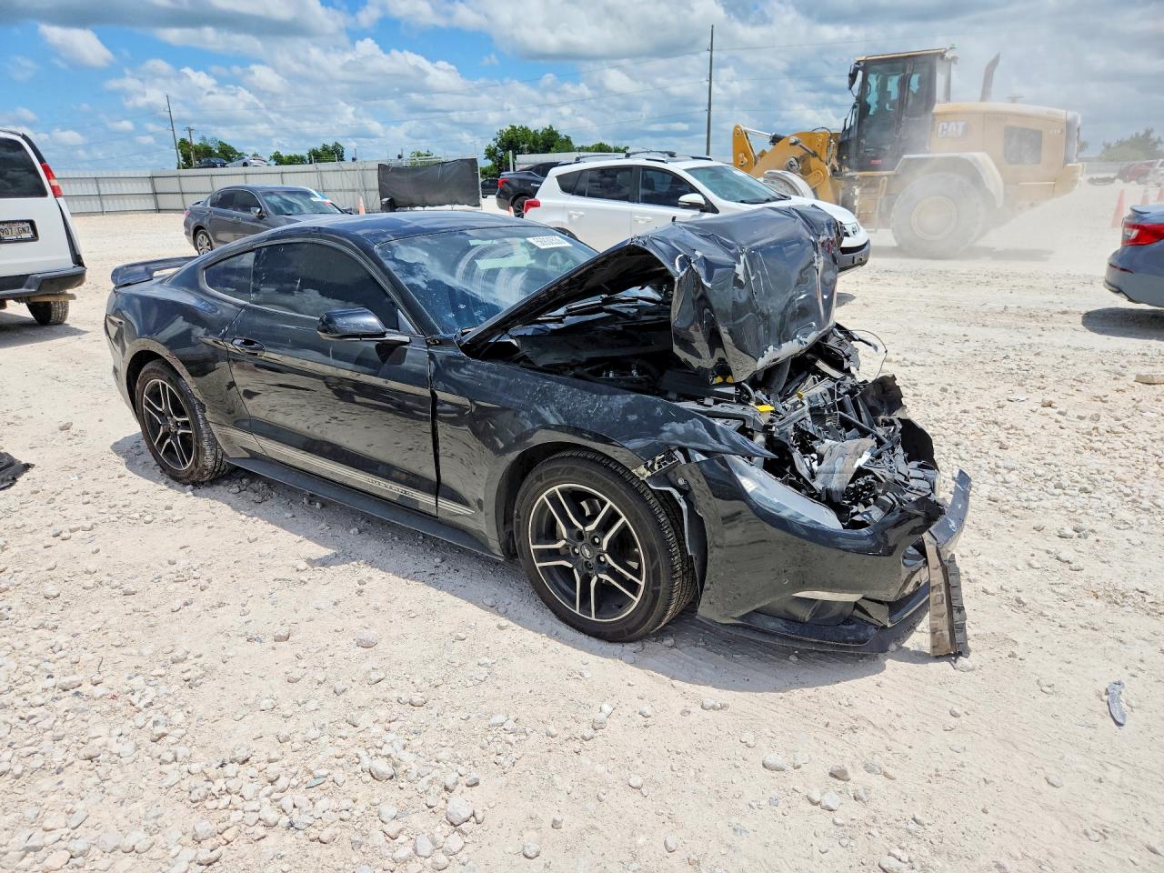 2015 Ford Mustang Black vin: 1FA6P8TH6F5373549