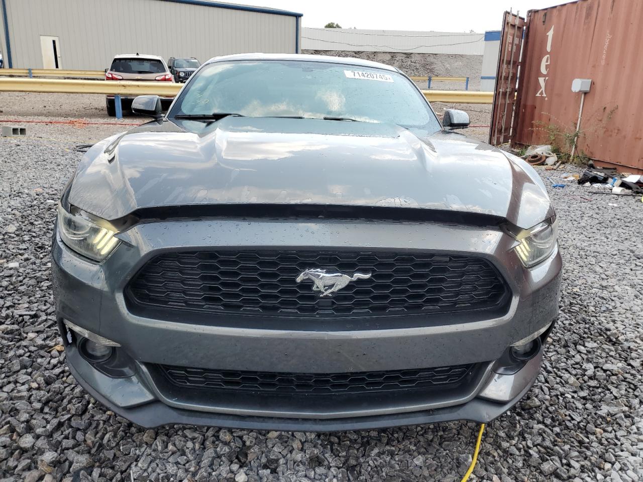 2015 Ford Mustang Серый vin: 1FA6P8TH6F5374605