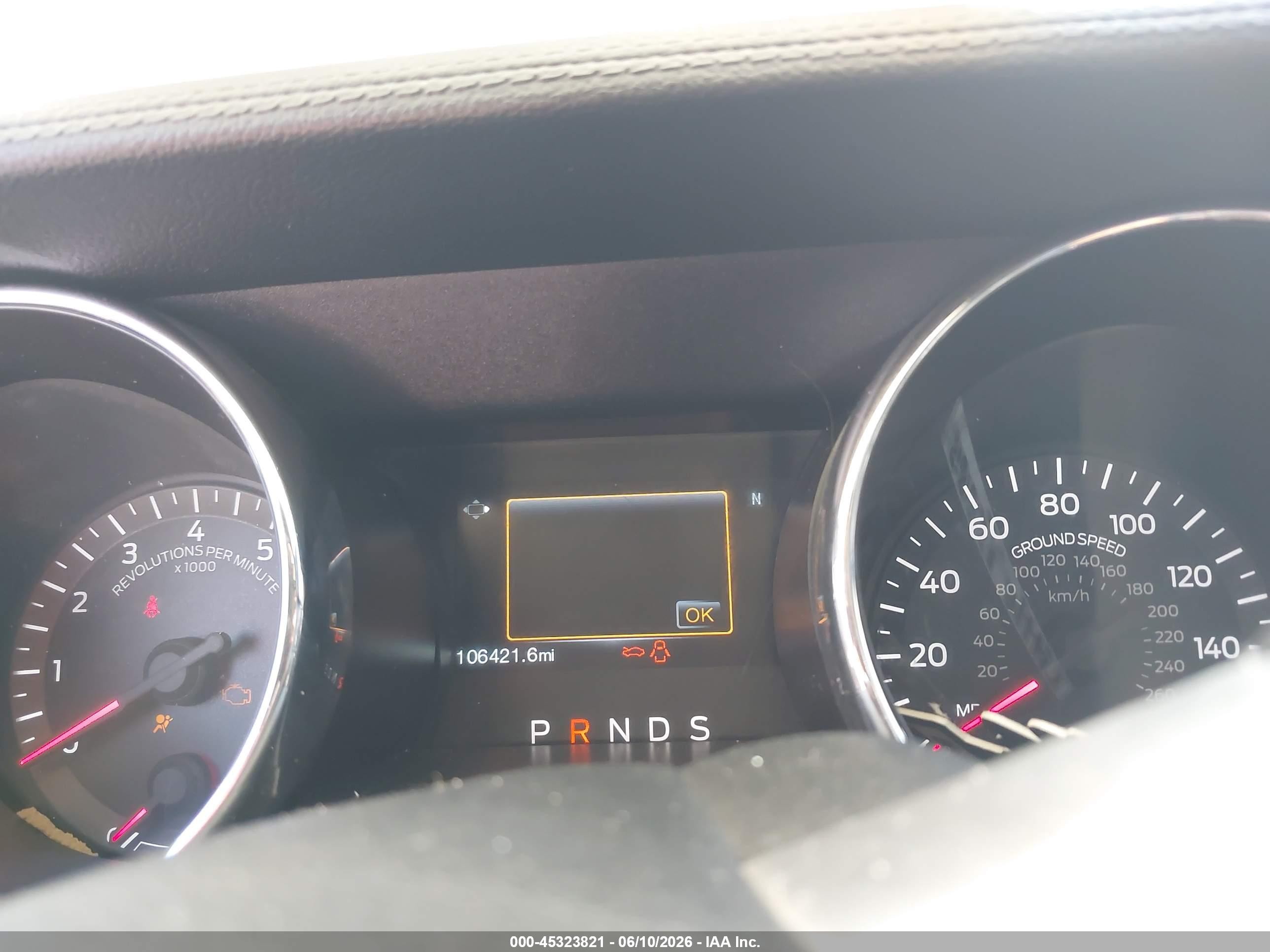 2015 Ford Mustang Ecoboost Orange vin: 1FA6P8TH6F5380579