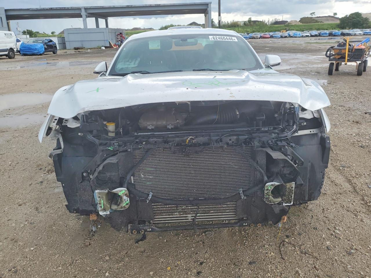 2015 Ford Mustang White vin: 1FA6P8TH6F5396748