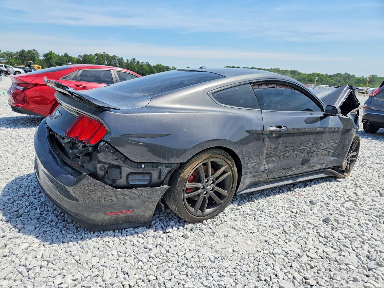 2017 Ford Mustang Charcoal vin: 1FA6P8TH6H5301804