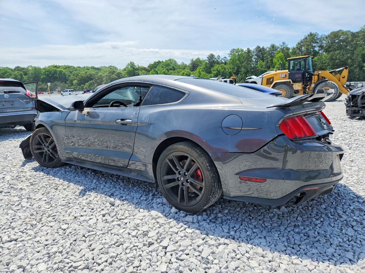 2017 Ford Mustang Charcoal vin: 1FA6P8TH6H5301804