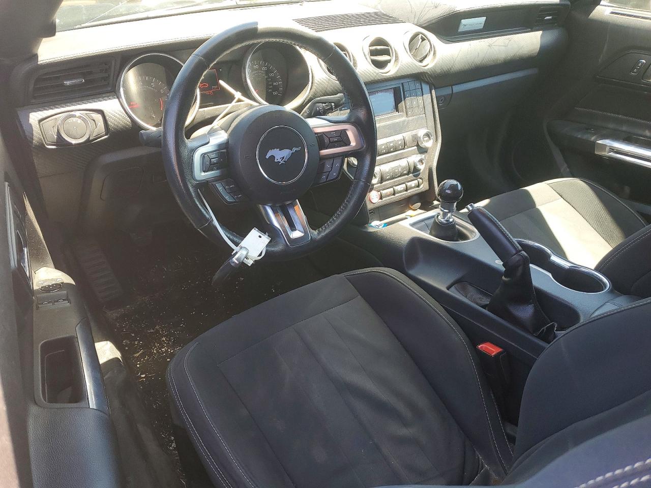 2019 Ford Mustang Серый vin: 1FA6P8TH6K5106339