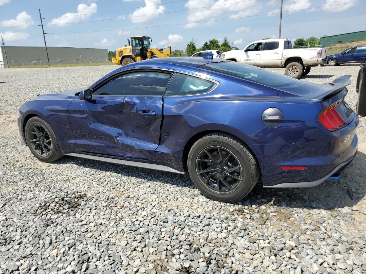 2020 Ford Mustang  Blue vin: 1FA6P8TH6L5183570