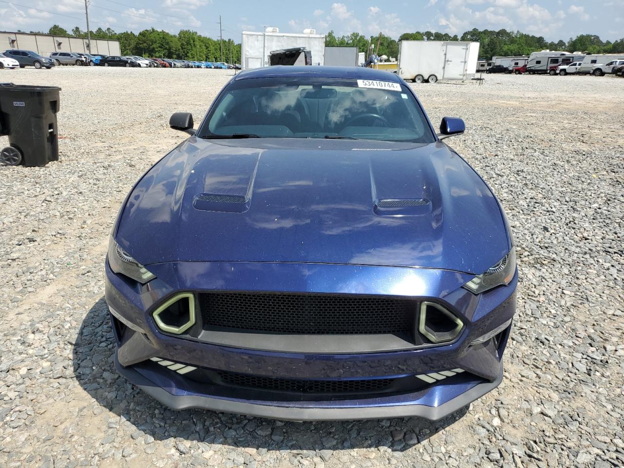 2020 Ford Mustang  Blue vin: 1FA6P8TH6L5183570