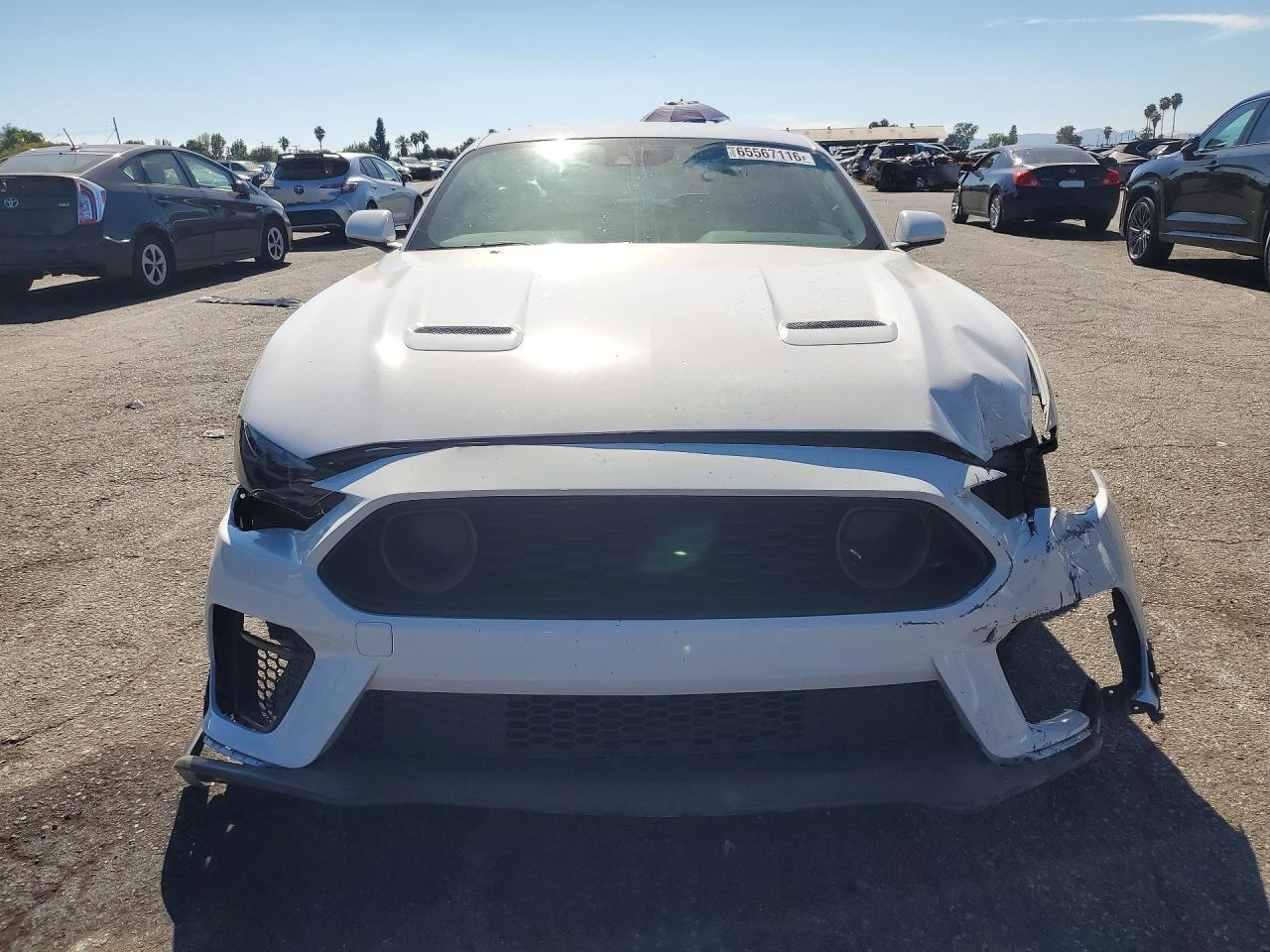 2022 Ford Mustang Белый vin: 1FA6P8TH6N5104398