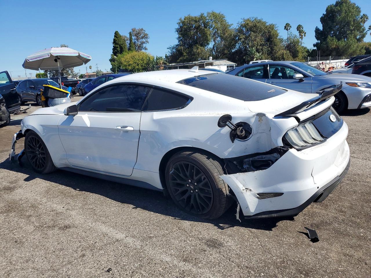 2022 Ford Mustang Белый vin: 1FA6P8TH6N5104398