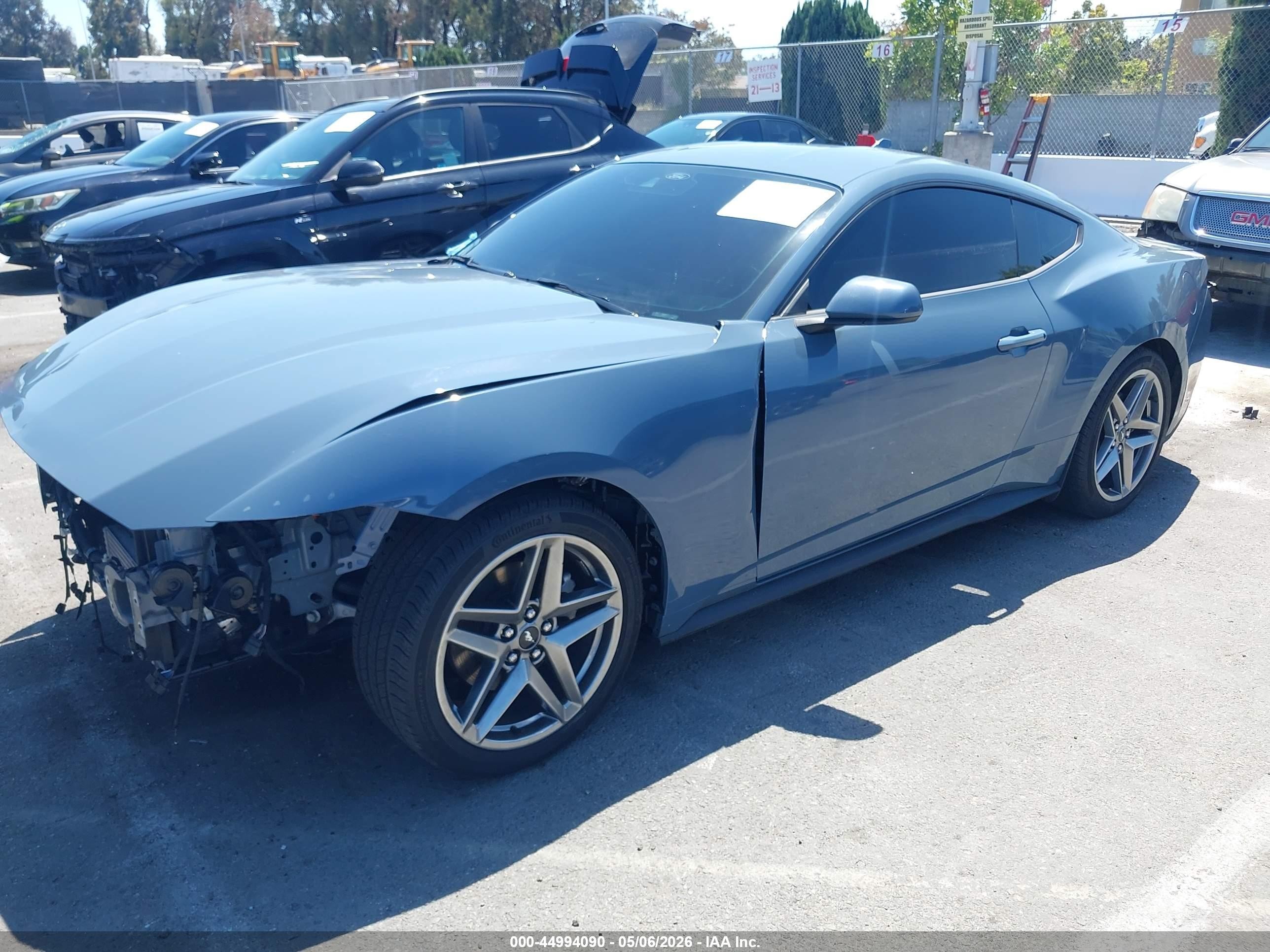2024 Ford Mustang Ecoboost Fastback Light Blue vin: 1FA6P8TH6R5146625