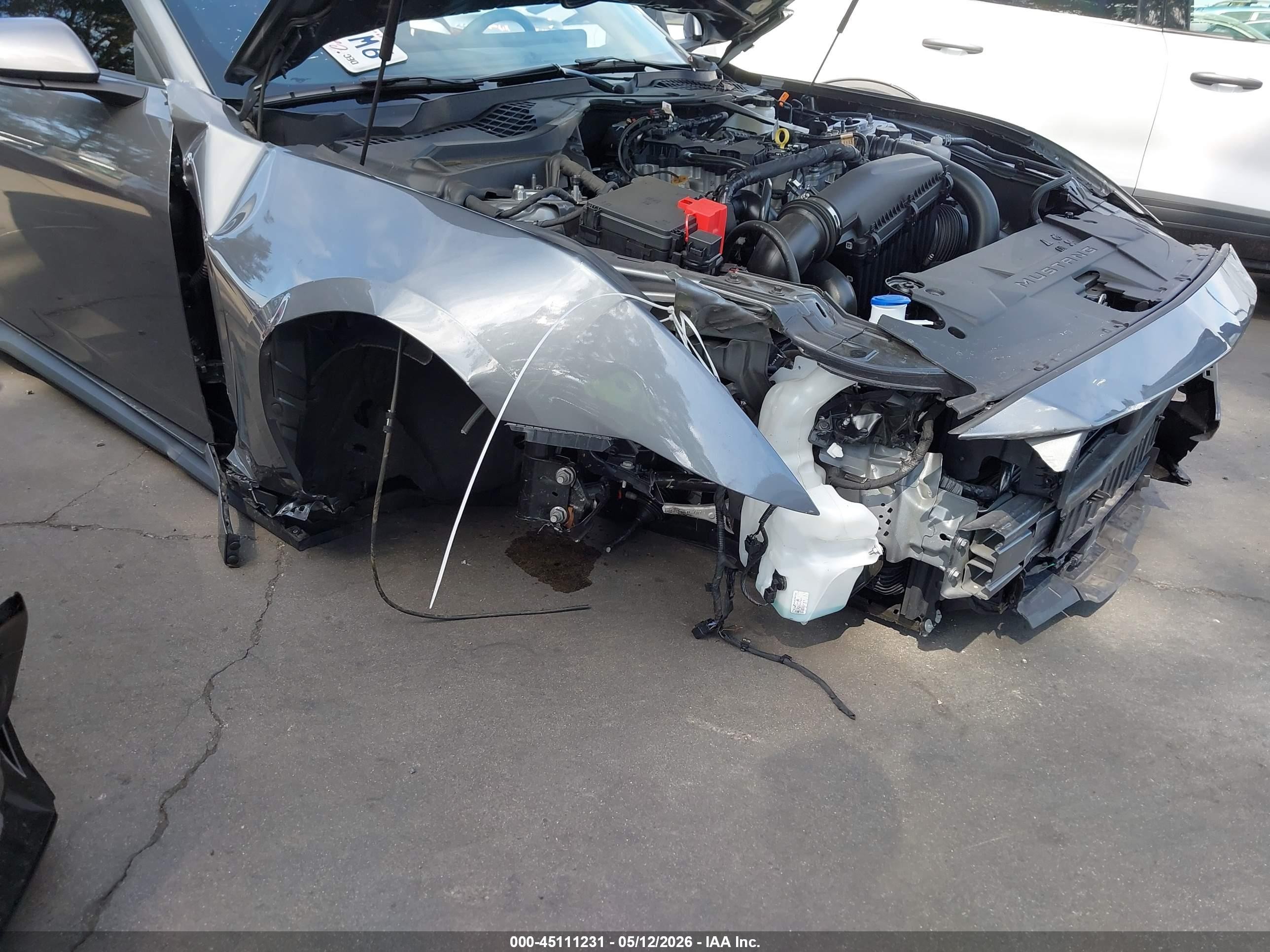 2025 Ford Mustang Ecoboost Premium Fastback Серый vin: 1FA6P8TH6S5130561